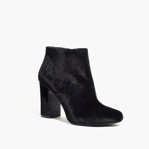 Madewell Nealy Boot in Velvet - NIB
